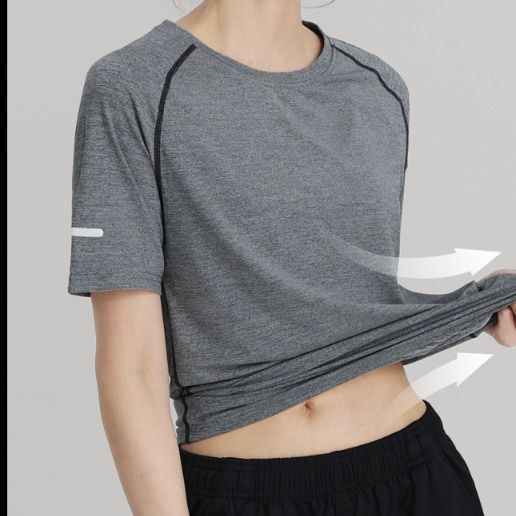 スポーツTシャツ 快適シルエット速乾ランニングシャツ