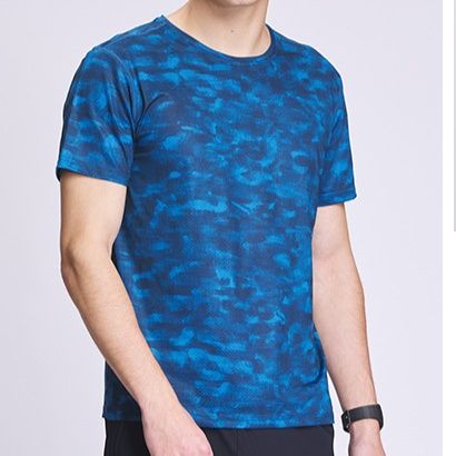 スポーツTシャツ 涼風登山者 速乾フィットシャツ