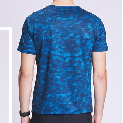 スポーツTシャツ 涼風登山者 速乾フィットシャツ