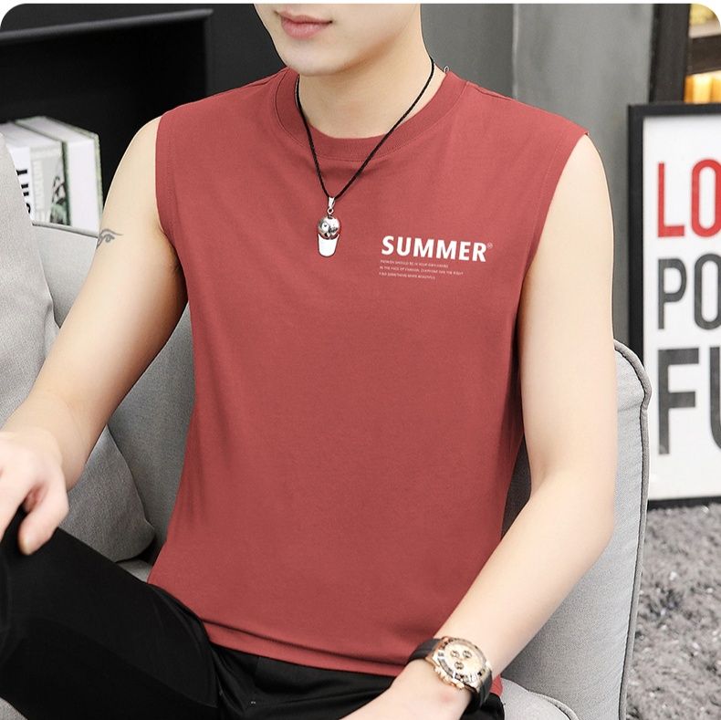 スポーツTシャツ 夏季ノースリーブバスケットシャツ