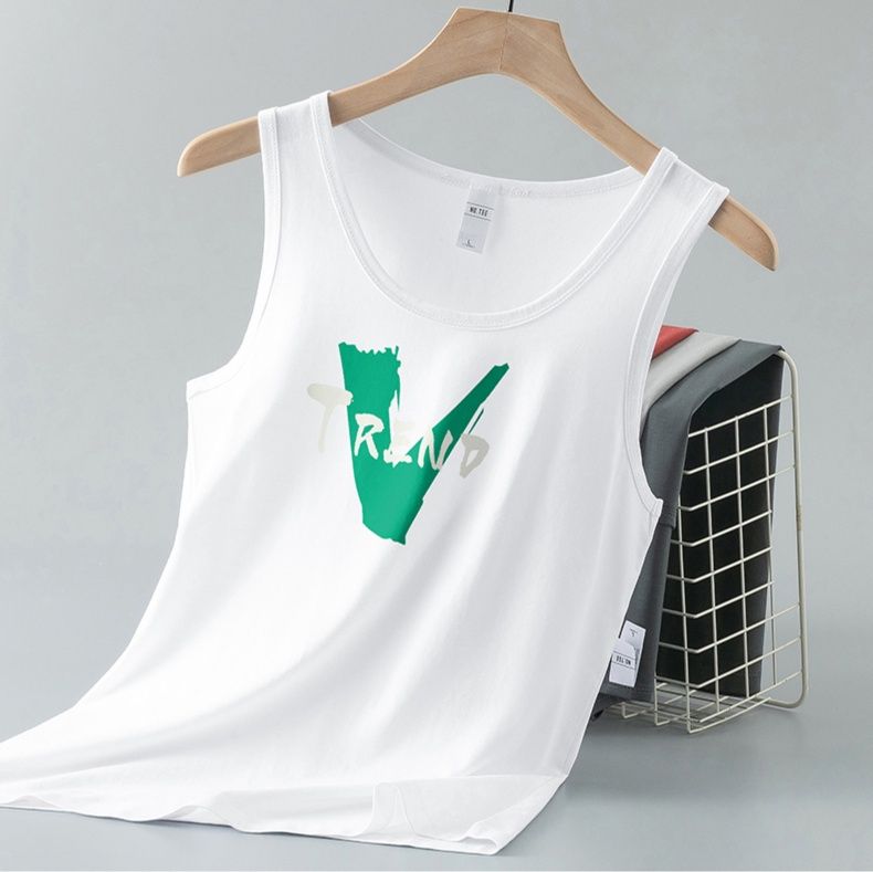スポーツTシャツ グラフィックロゴ メンズタンクトップ