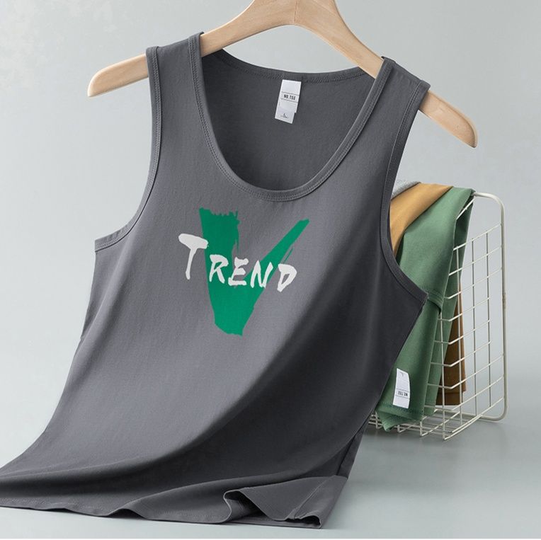 スポーツTシャツ グラフィックロゴ メンズタンクトップ