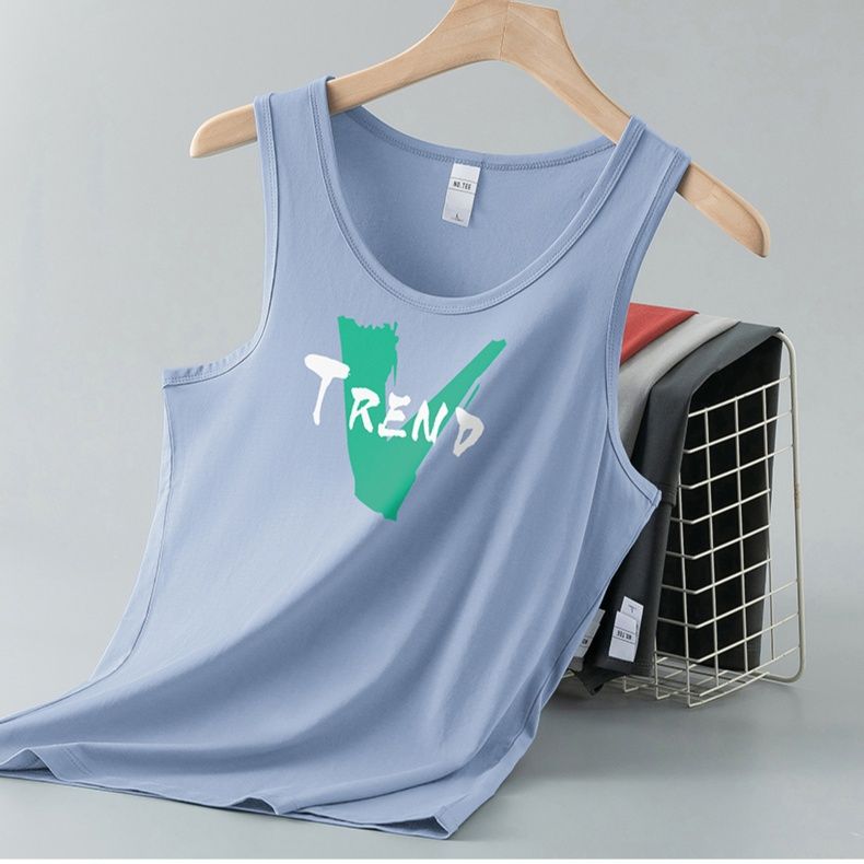 スポーツTシャツ グラフィックロゴ メンズタンクトップ