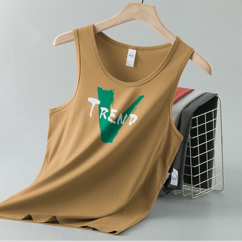 スポーツTシャツ グラフィックロゴ メンズタンクトップ