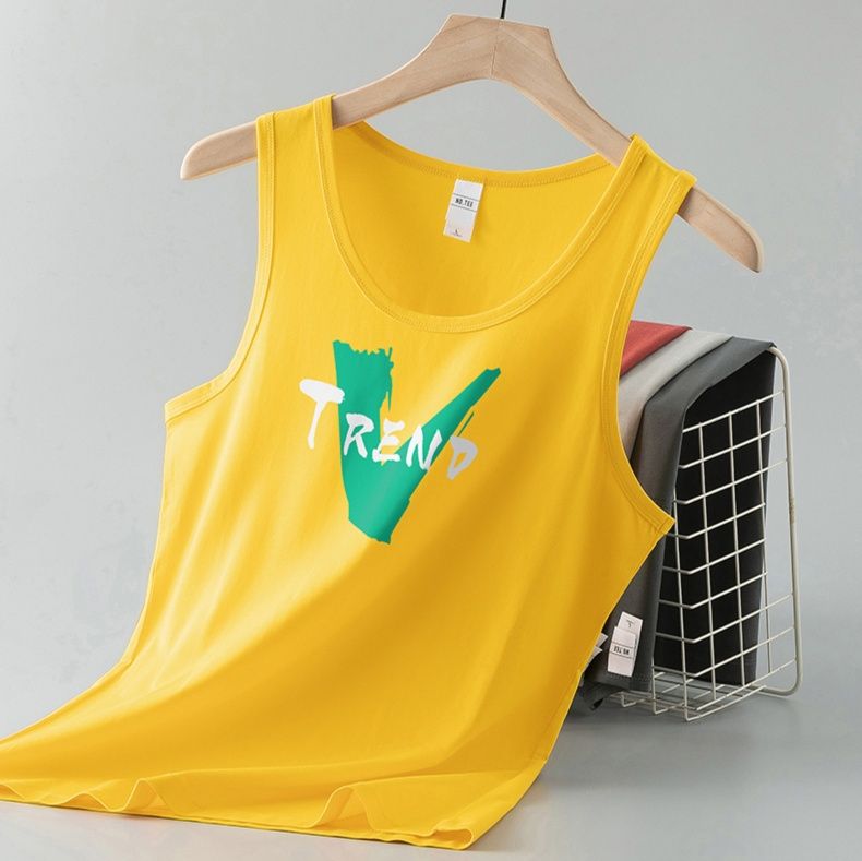スポーツTシャツ グラフィックロゴ メンズタンクトップ