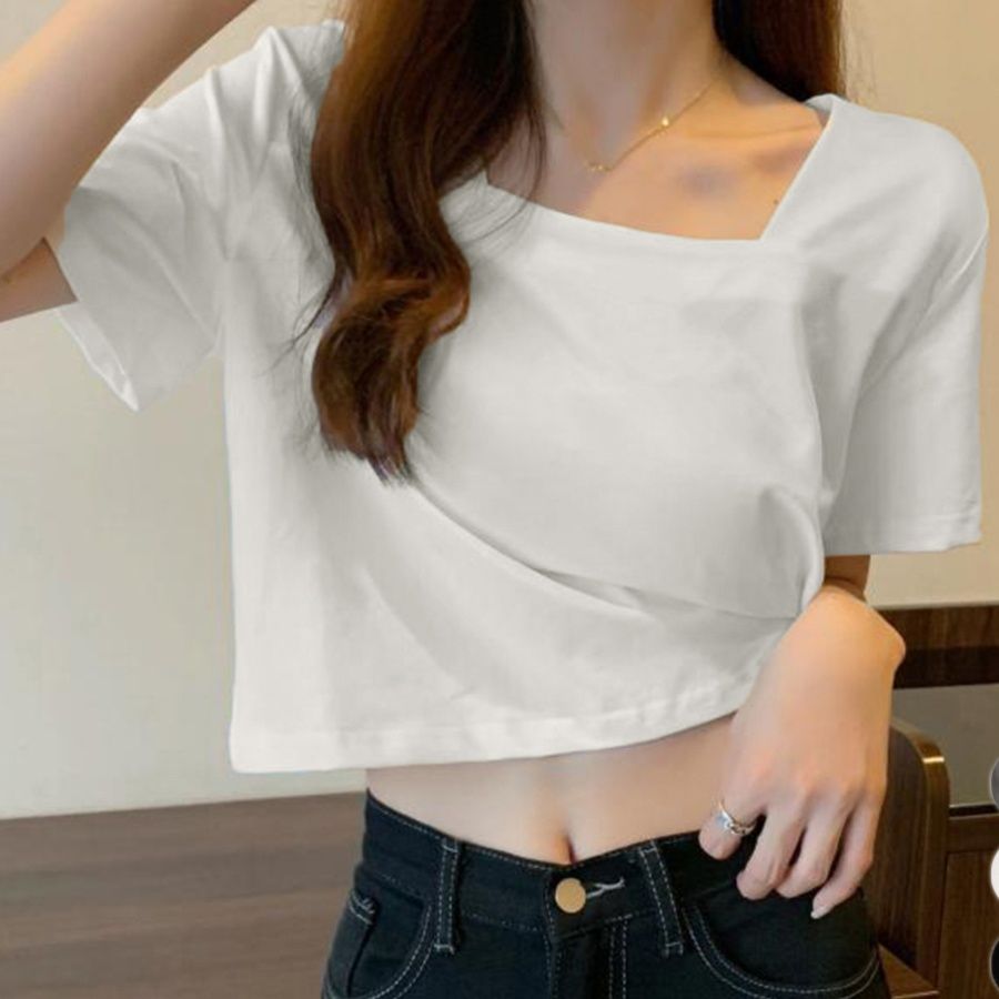 スポーツTシャツ スポーツ対応ショート丈半袖ティーシャツ レディース