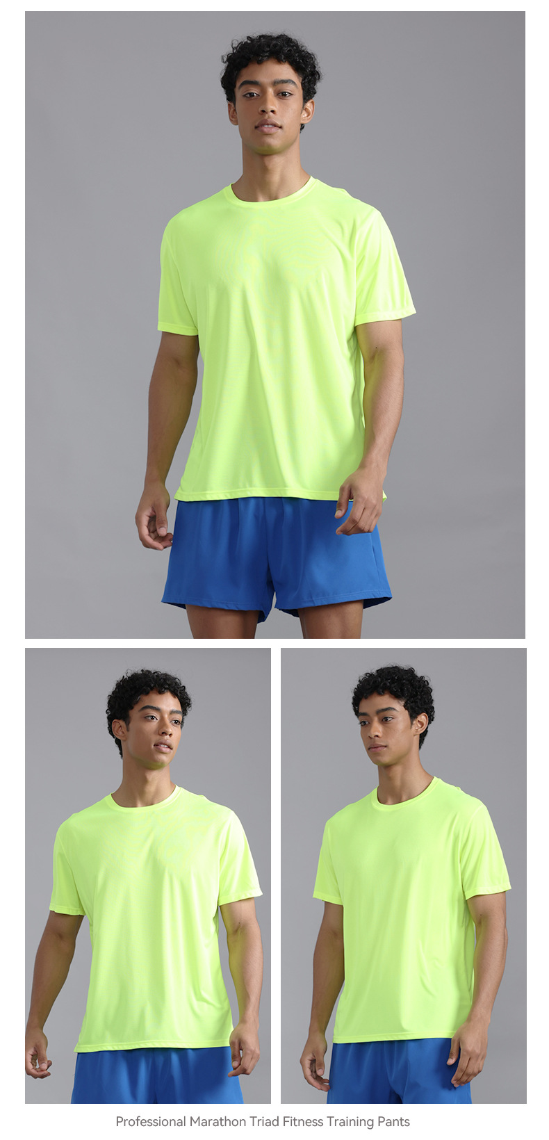 スポーツTシャツ さわやか通気性ランニングシャツ