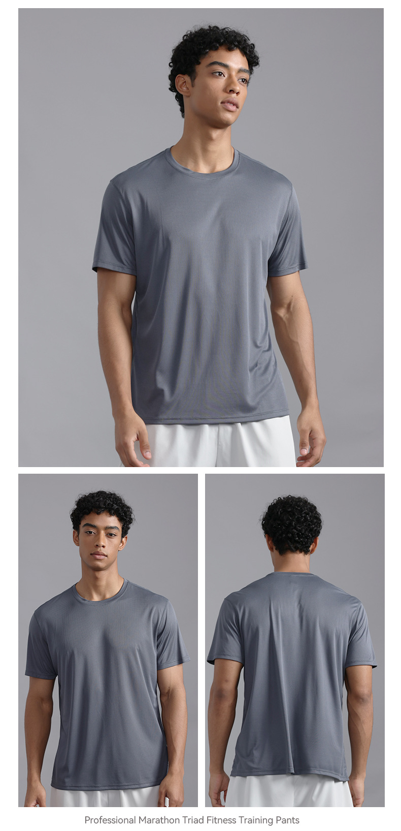 スポーツTシャツ さわやか通気性ランニングシャツ