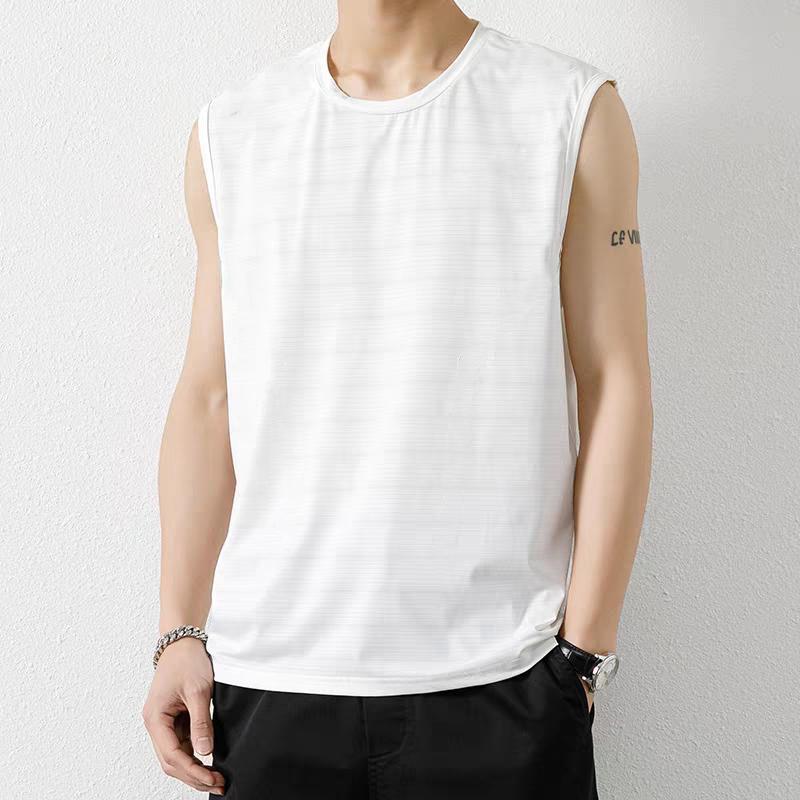 スポーツTシャツ 速乾ノースリーブ バスケット練習着