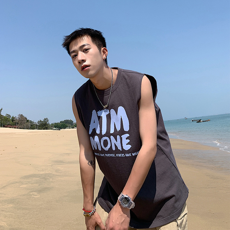 スポーツTシャツ ストリート哲学ノースリーブ