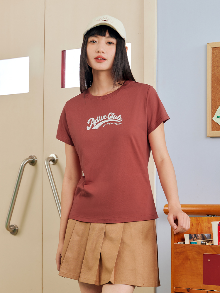 スポーツTシャツ 活力部 バドミントン半袖ウェア