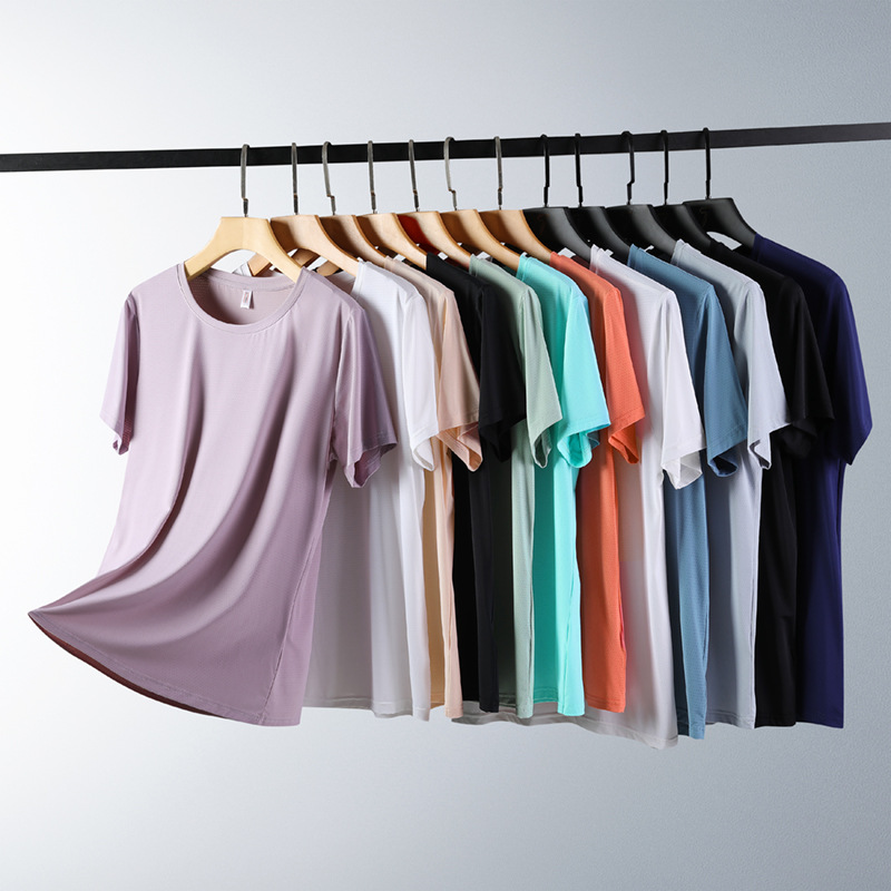 スポーツTシャツ なめらかシルエット速乾ランニングウェア