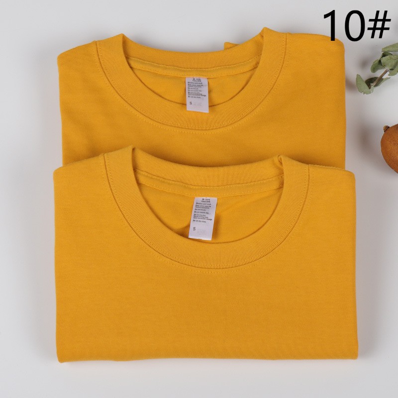 スポーツTシャツ 全10色展開 厚手無地半袖シャツ 綿100％ 高品質スポーツ対応