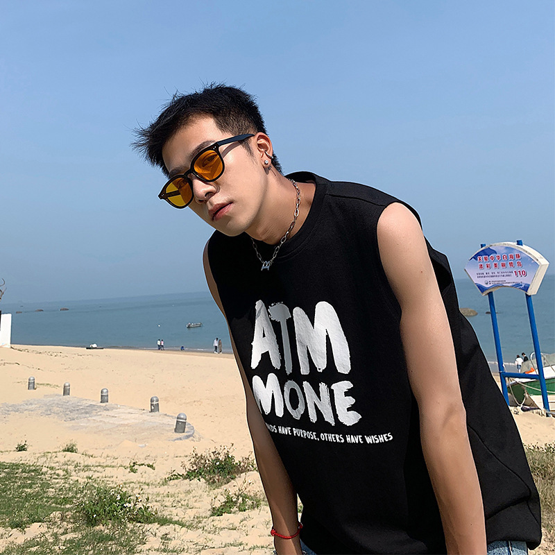 スポーツTシャツ ストリート哲学ノースリーブ