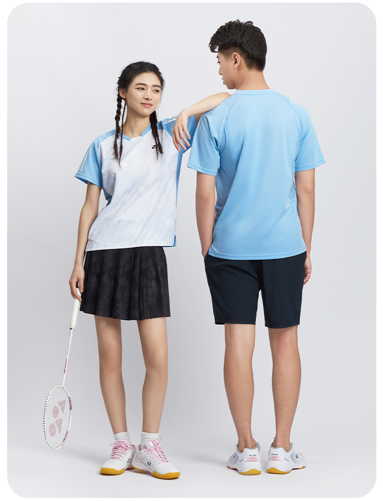 スポーツTシャツ バトミントン 快適プレミアムバドミントンウェア