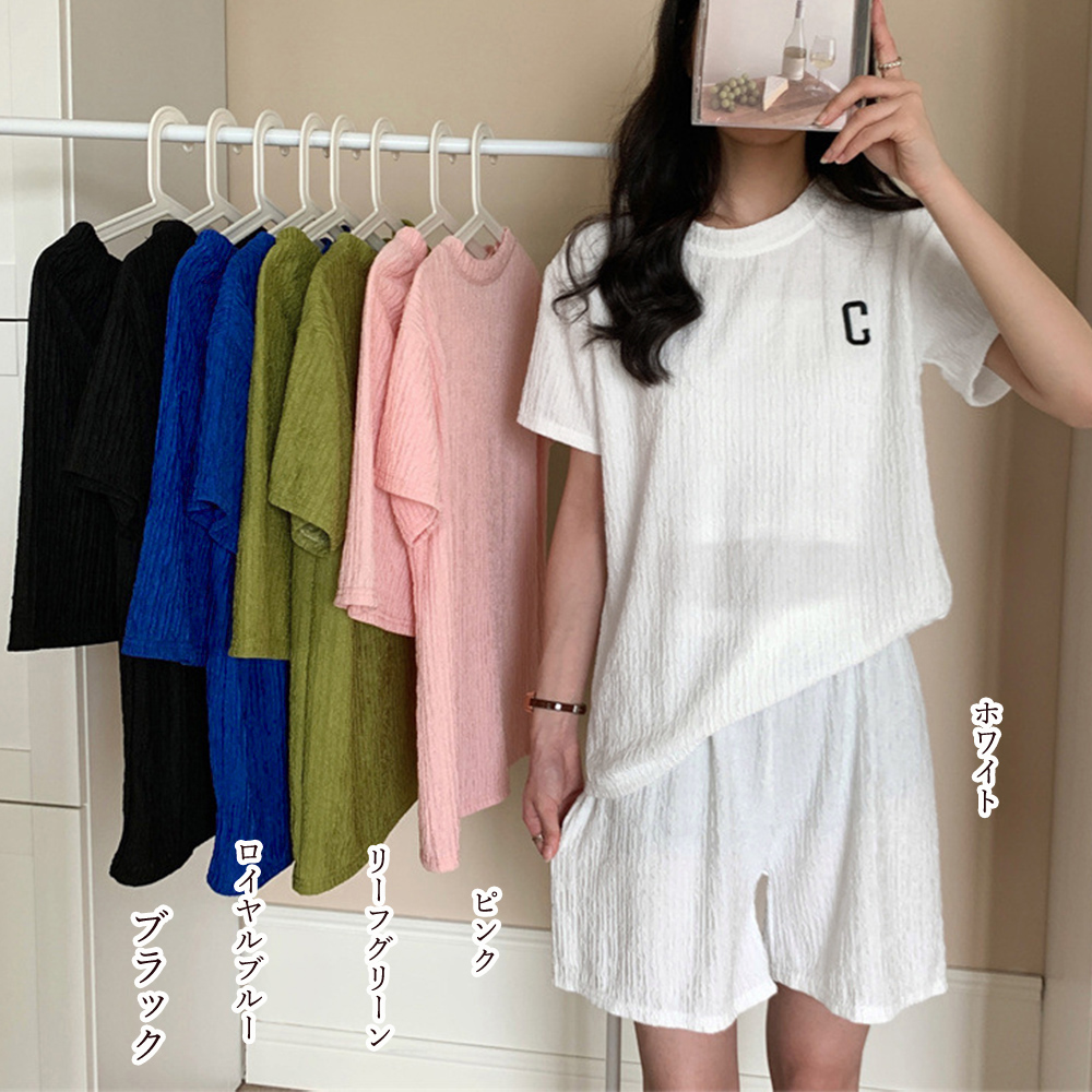 半袖スポーツTシャツ&ショートパンツ 夏用上下セット