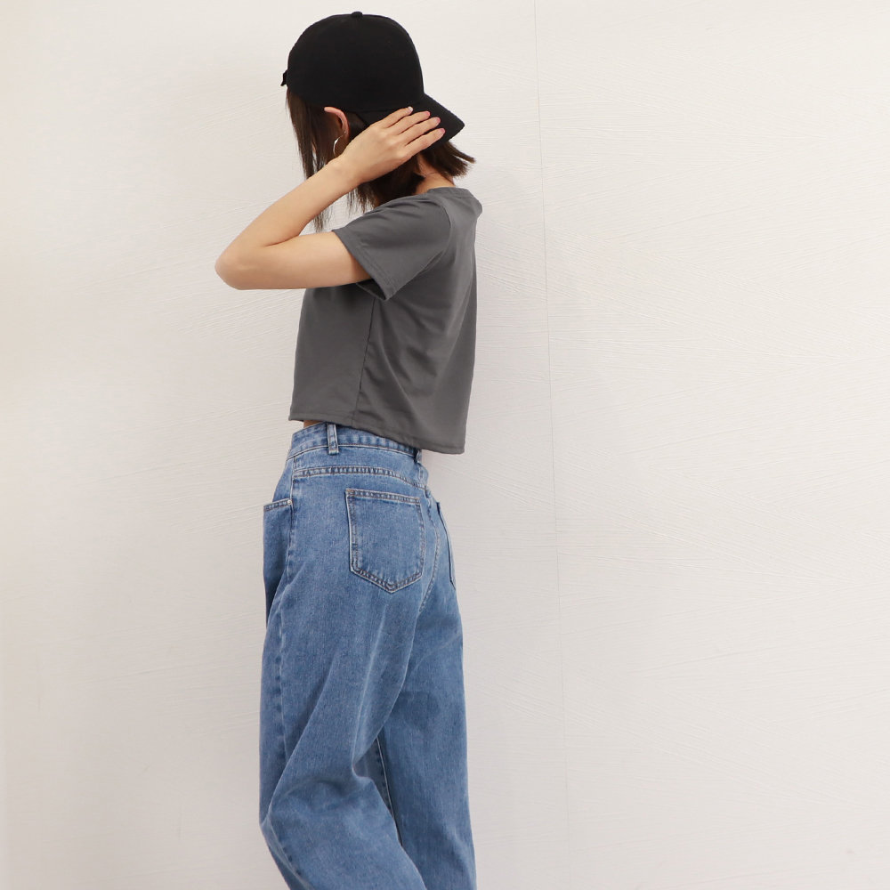 スポーツTシャツ スポーツ対応ショート丈半袖ティーシャツ レディース