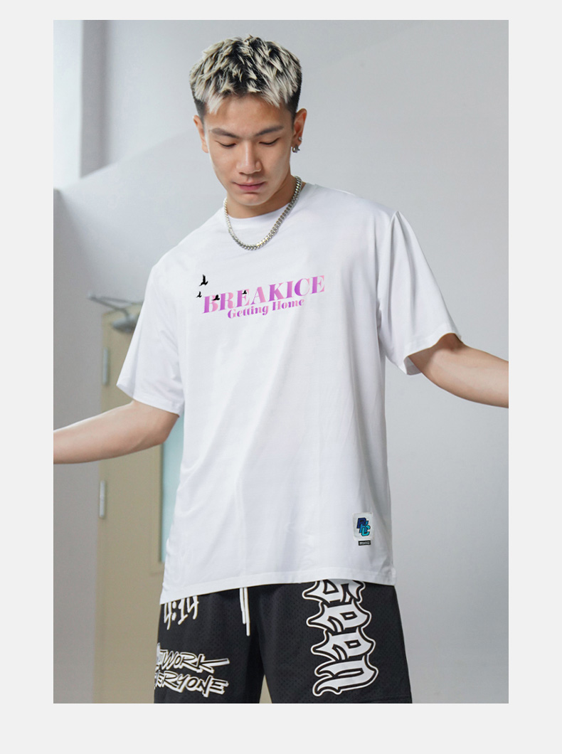スポーツTシャツ 南国リゾートバスケットウェア