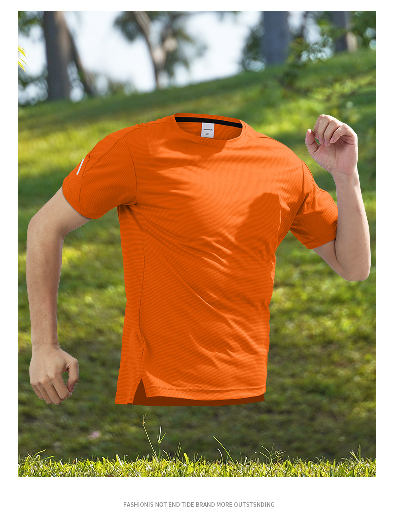 スポーツTシャツ 爽風ドライ 軽快ランニングシャツ