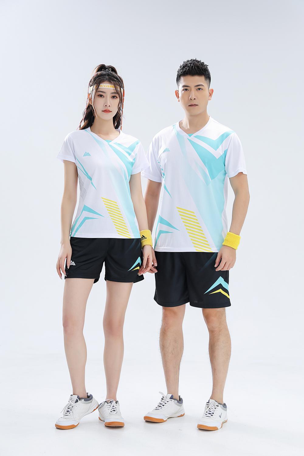 スポーツTシャツ バレーボール幾何学模様バレーユニフォーム