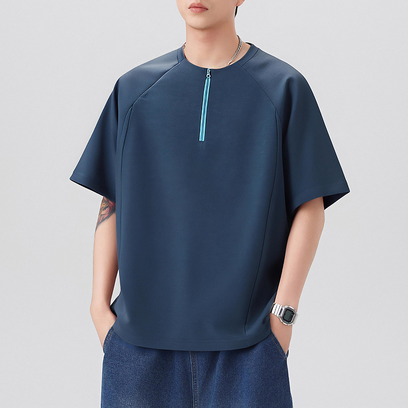 スポーツTシャツ ランニングハーフジップ 爽快ランナー