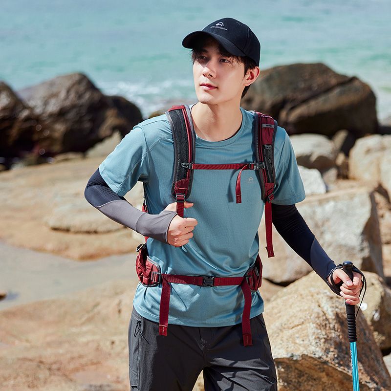 スポーツTシャツ ドライフィット 登山用トレッカー