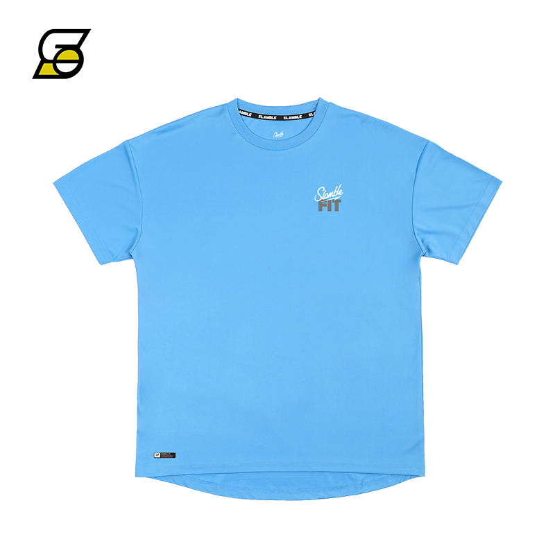 スポーツTシャツ シンプル機能性バスケットシャツ
