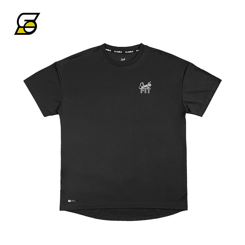 スポーツTシャツ シンプル機能性バスケットシャツ