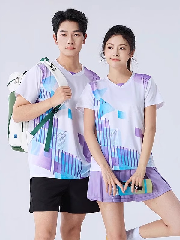 スポーツTシャツ 光速スマッシュ バドミントンウェア