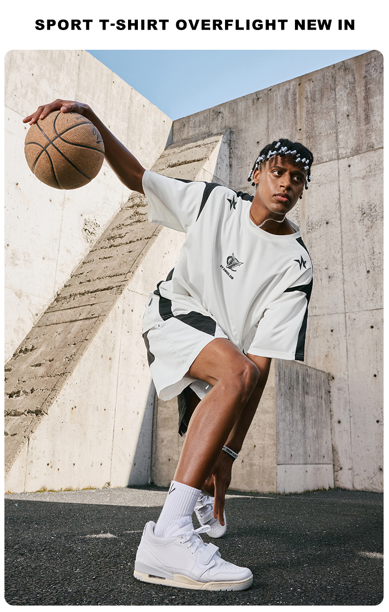 スポーツTシャツ 闘魂バスケットプレイヤー