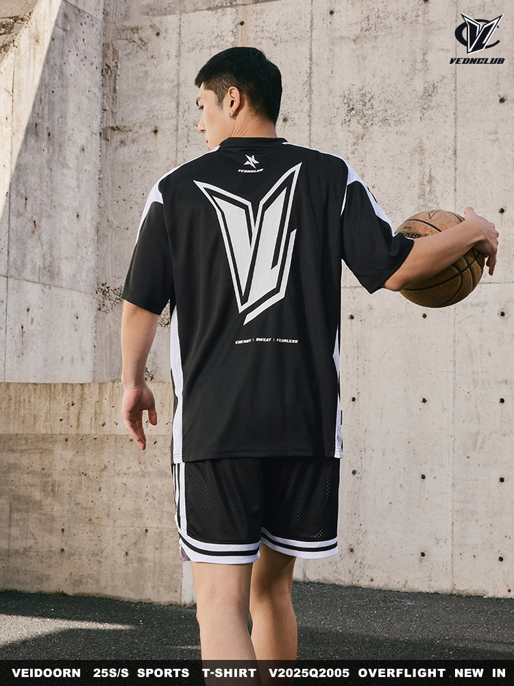 スポーツTシャツ 闘魂バスケットプレイヤー