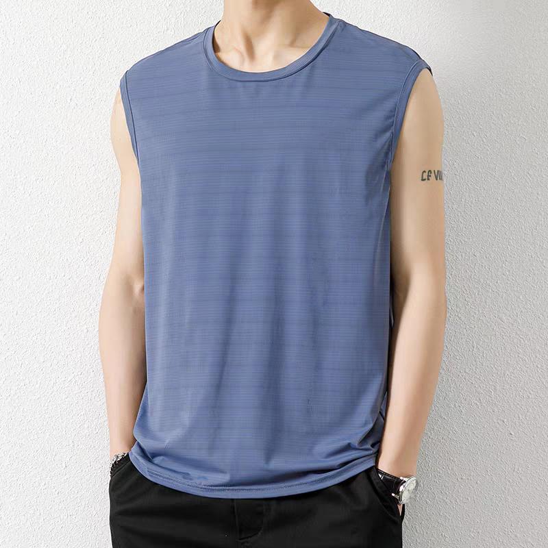 スポーツTシャツ 速乾ノースリーブ バスケット練習着