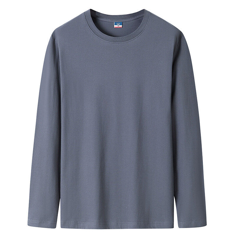 スポーツTシャツ バスケ練習用長袖無地スポーツTシャツ