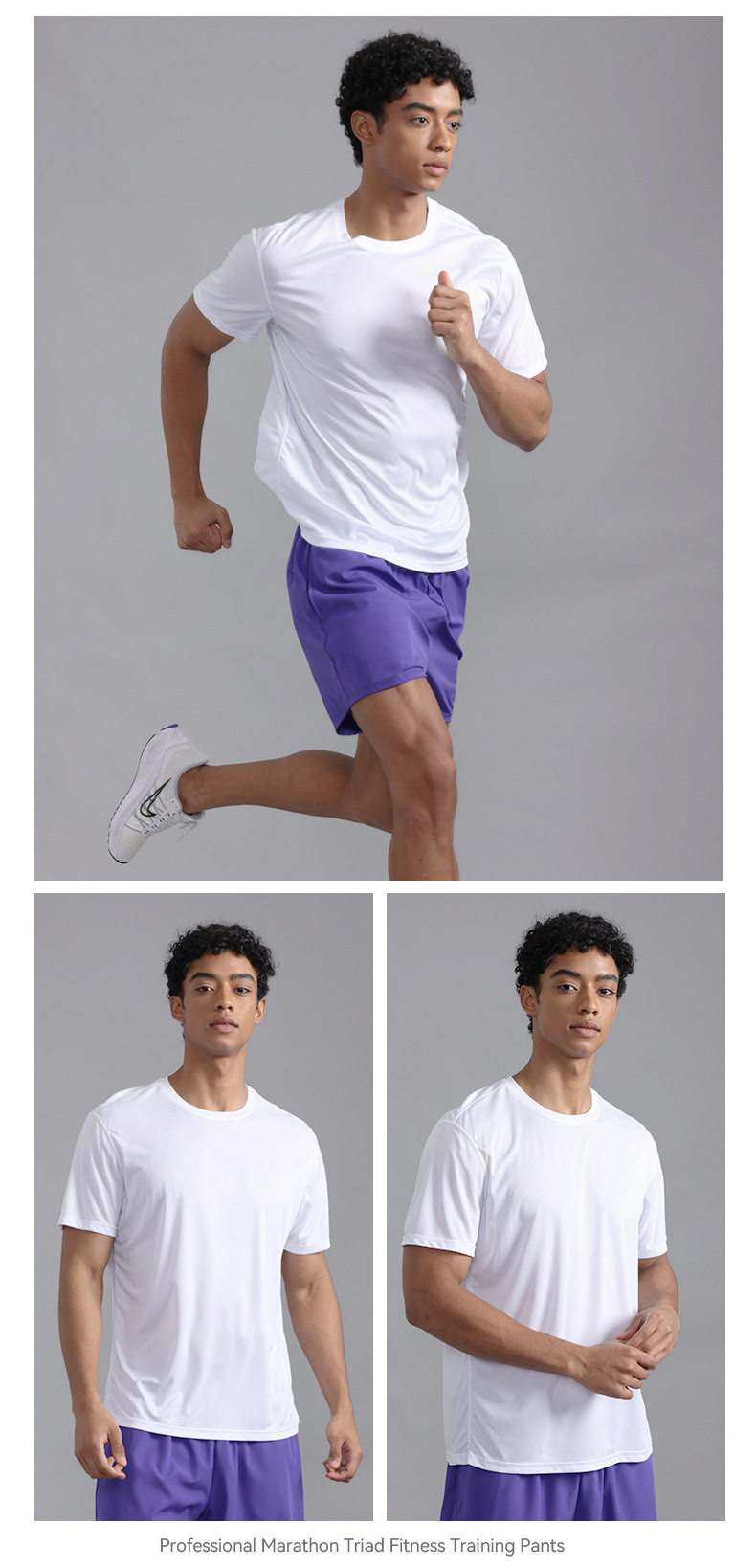 スポーツTシャツ さわやか通気性ランニングシャツ