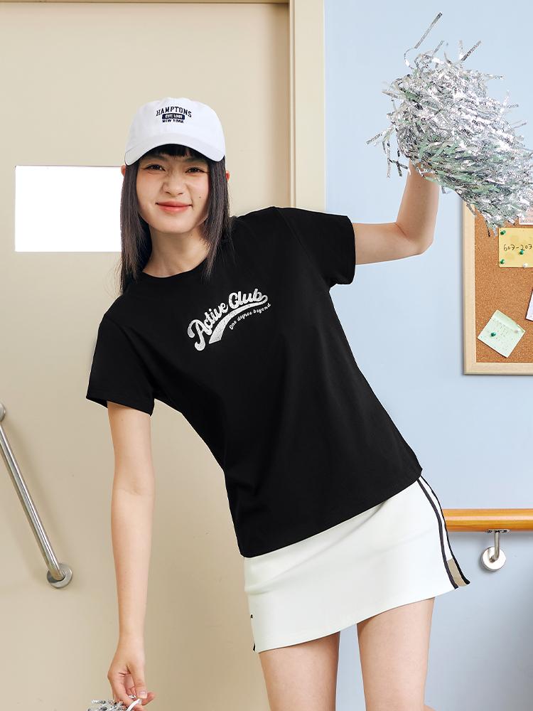スポーツTシャツ 活力部 バドミントン半袖ウェア