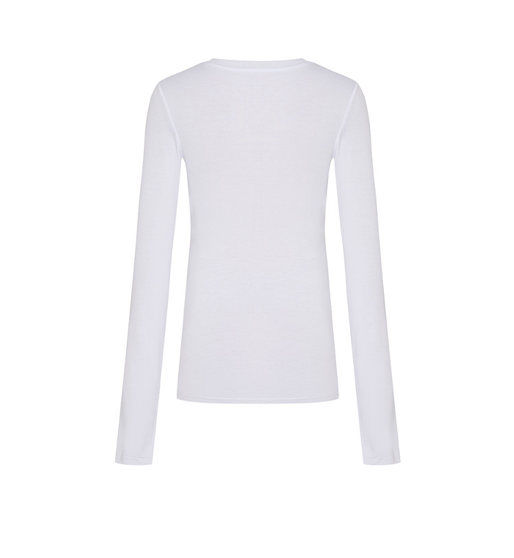 スポーツTシャツ 長袖丸首スリムフィットゴルフウェアトップス