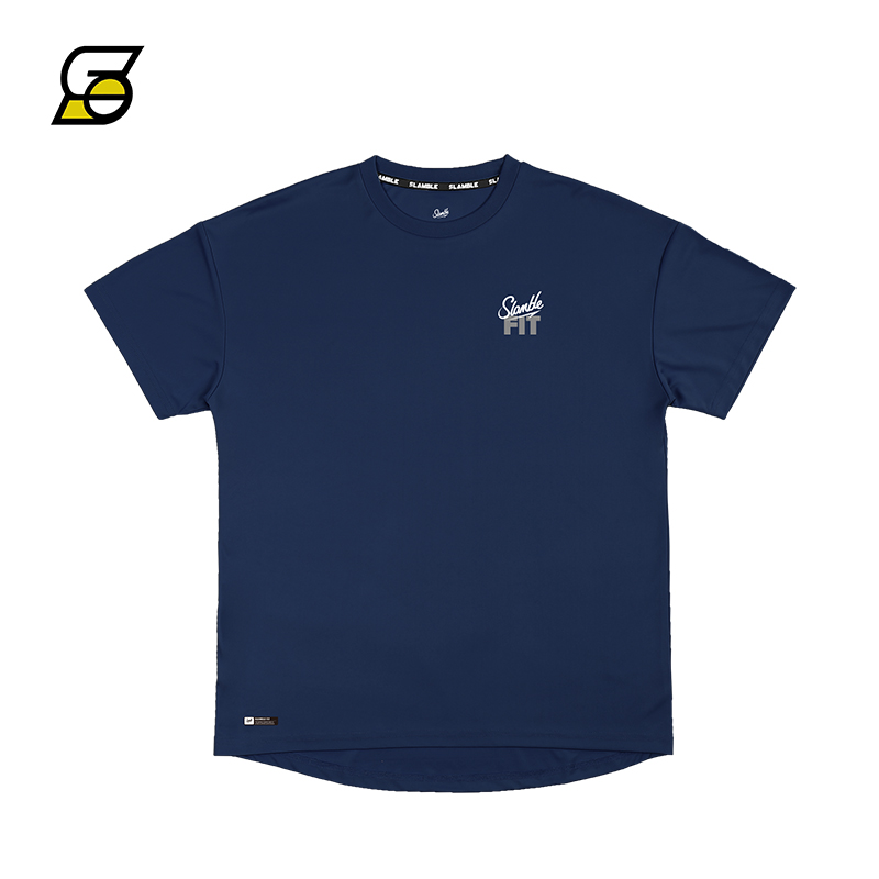 スポーツTシャツ シンプル機能性バスケットシャツ