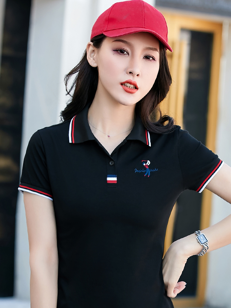 スポーツTシャツ ラインアクセント ゴルフポロシャツ