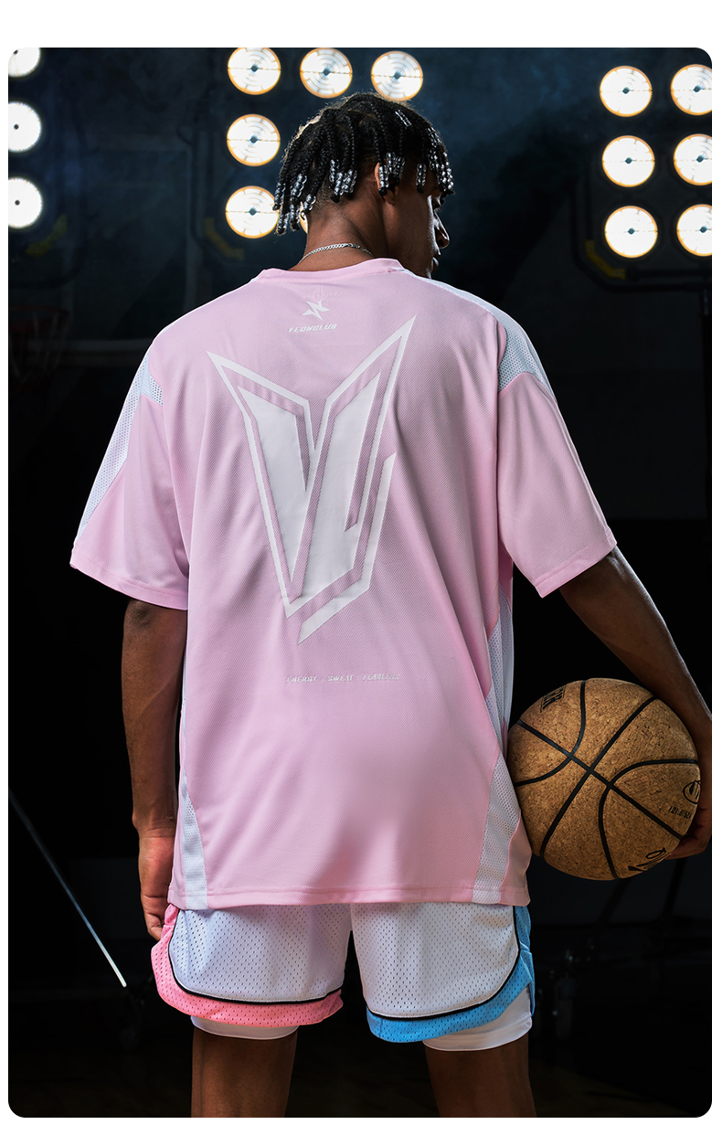 スポーツTシャツ 闘魂バスケットプレイヤー