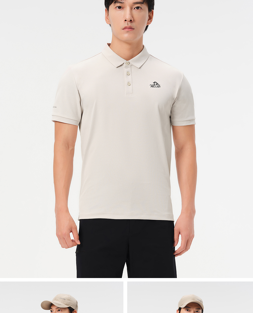 スポーツTシャツ 森林散策ポロシャツ