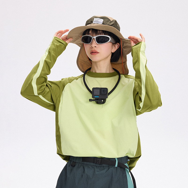 スポーツTシャツ 吸汗速乾長袖スポーツシャツ男女兼用全６色