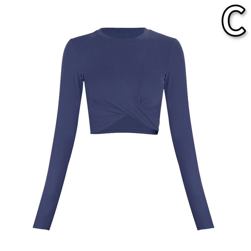 スポーツTシャツ レディース フィットネス 長袖 運動 ヨガ スポーツシャツ