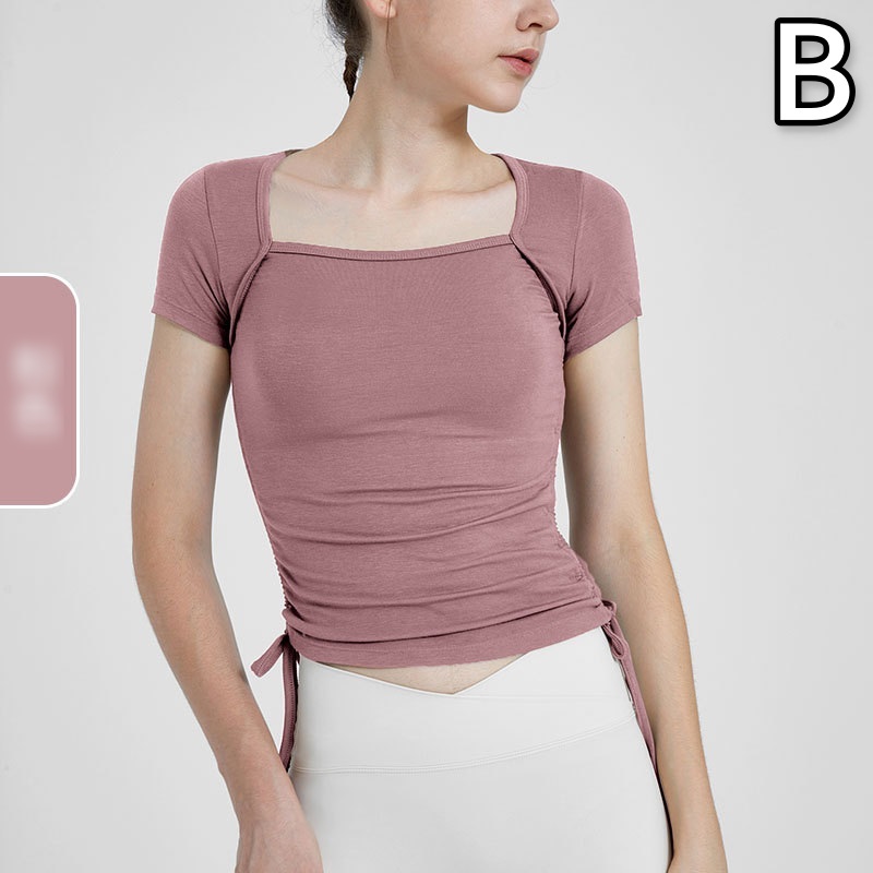 スポーツTシャツ レディース フィットネス Tシャツ ヨガ スポーツウェア