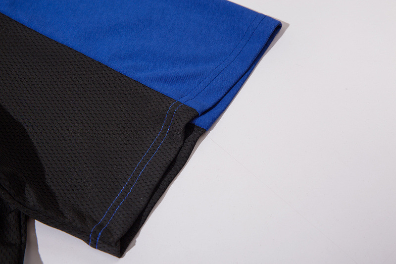 スポーツTシャツ 男女兼用 サッカー風半袖スポーツシャツ 全2色