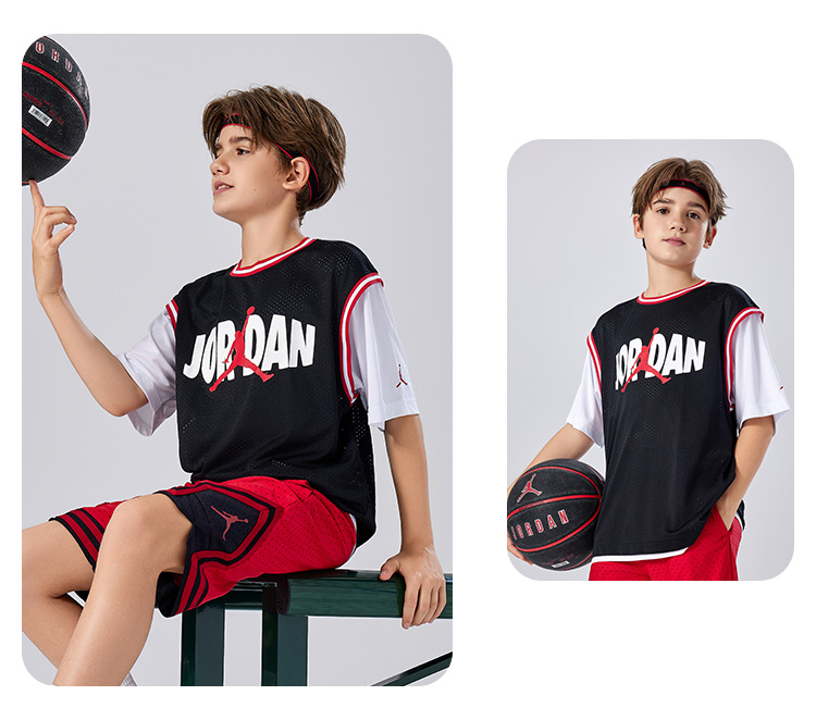 スポーツTシャツ スラムダンク キッズバスケウェア