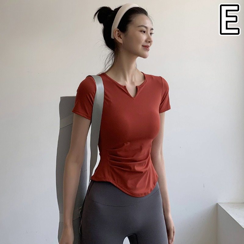 スポーツTシャツ 速乾機能付きレディース運動用半袖シャツ