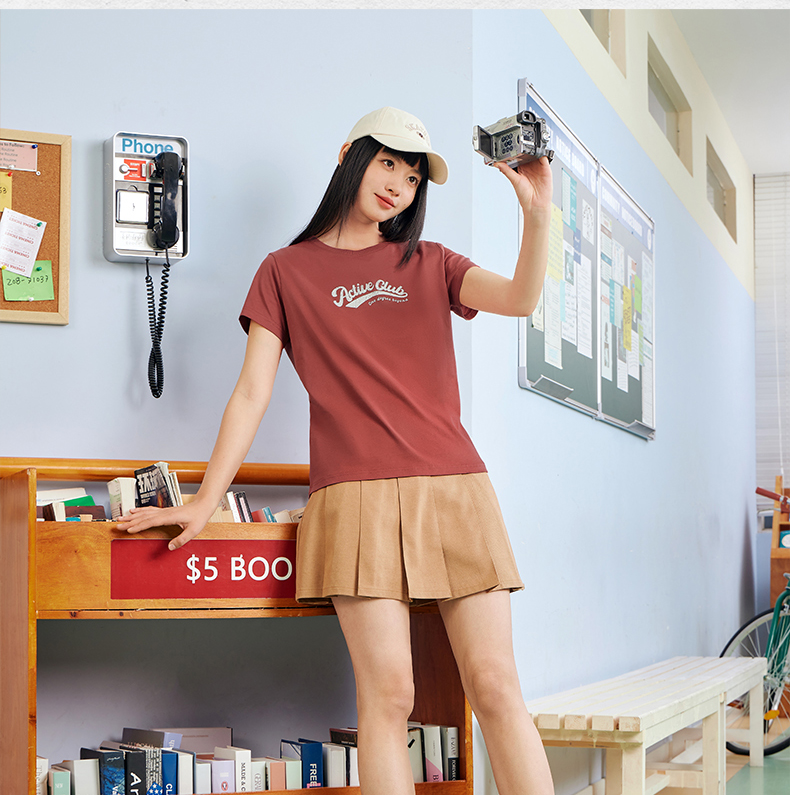 スポーツTシャツ 活力部 バドミントン半袖ウェア