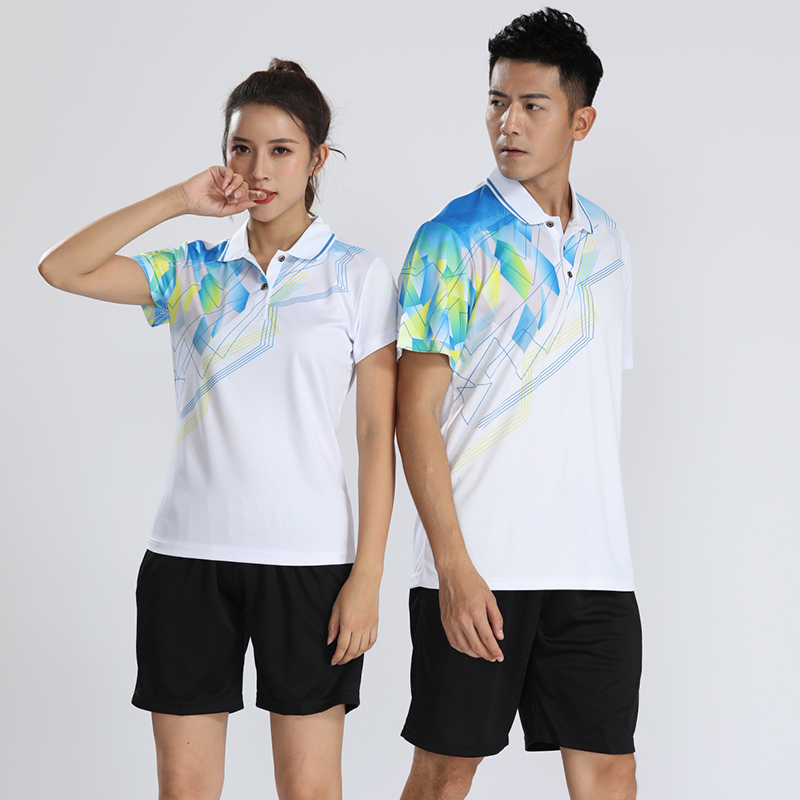 スポーツTシャツ バトミントン 疾風翔舞 バドミントンポロシャツ