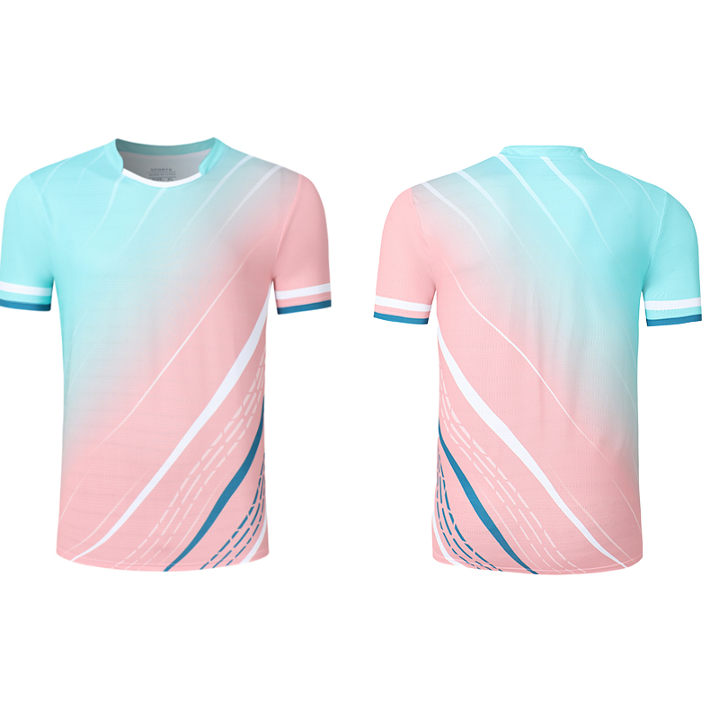 スポーツTシャツ バトミントン 情熱のラケットウェア