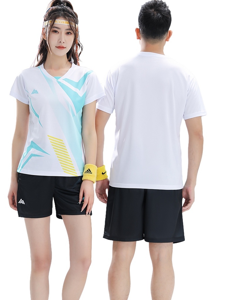 スポーツTシャツ バレーボール幾何学模様バレーユニフォーム